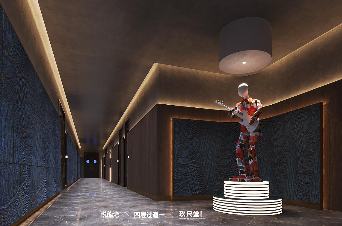 『悦龍湾』高端沐足洗浴会所效果图