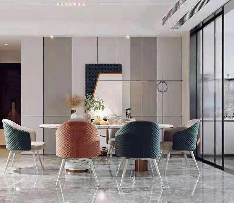 现代客餐厅，软装搭配的刚刚好（图ZMjQ1ODgxOTg0） - 家装设计 - 站酷设计师1992妍妍原创素材 - 站酷ZCOOL