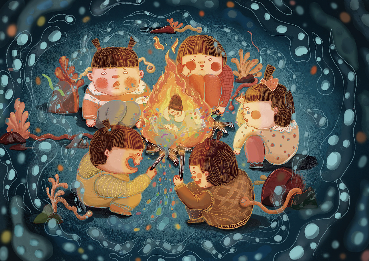 小时候大人说过的“谎言”（图ZMTUzODgyNjYw） - 创作习作 - 站酷设计师新酒啊原创素材 - 站酷ZCOOL