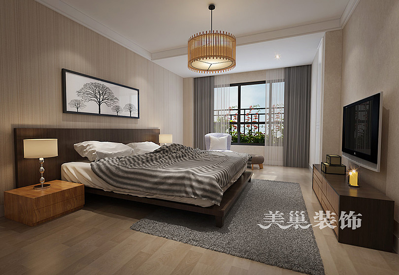 海马公园三期装修四室两厅样板间装修设计图（图ZODA1NDIwNzI=） - 家装设计 - 站酷设计师美巢设计陈保全原创素材 - 站酷ZCOOL