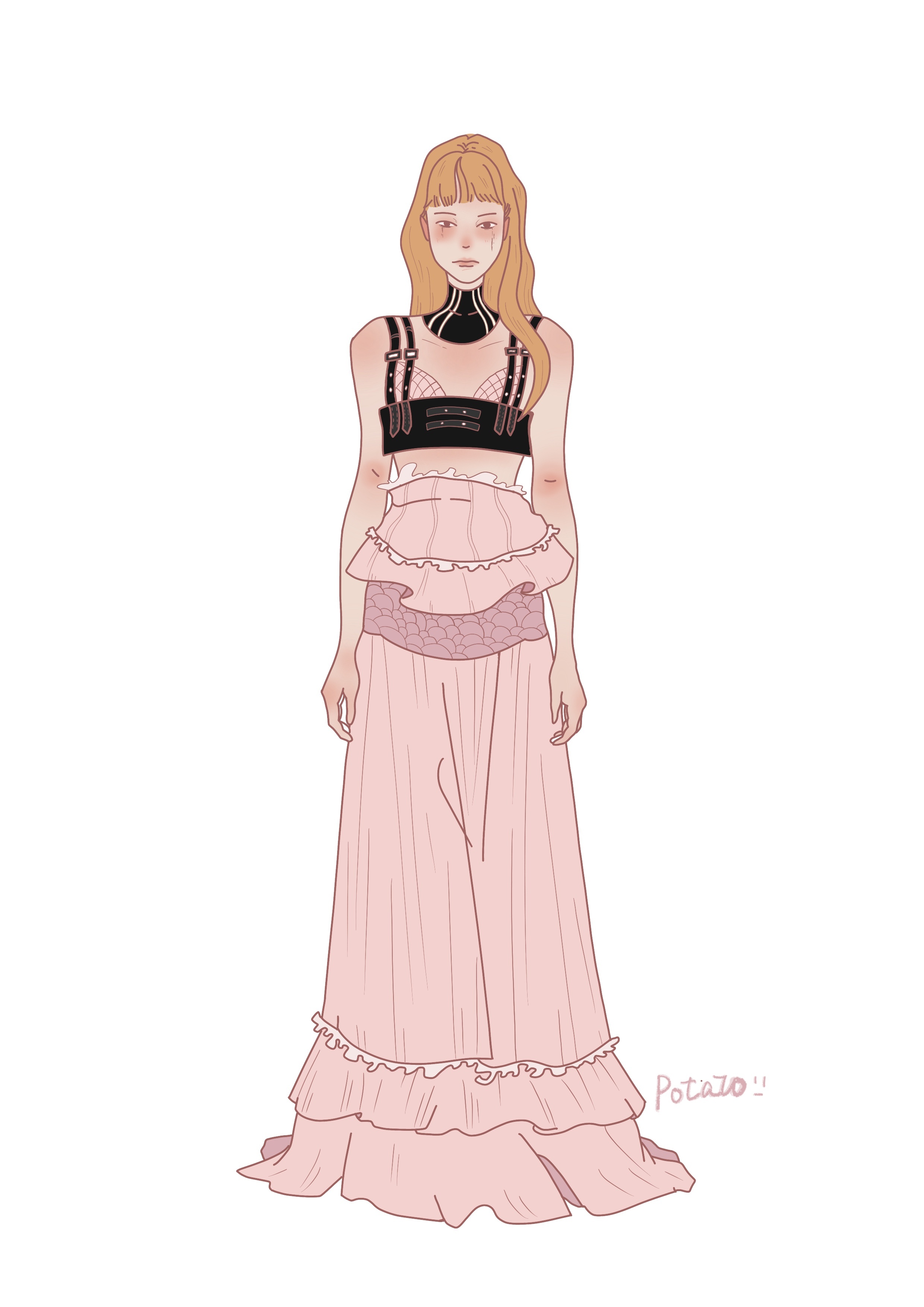 gucci模特|插画|创作习作|西西的小可爱 - 原创作品 - 站酷 (zcool)