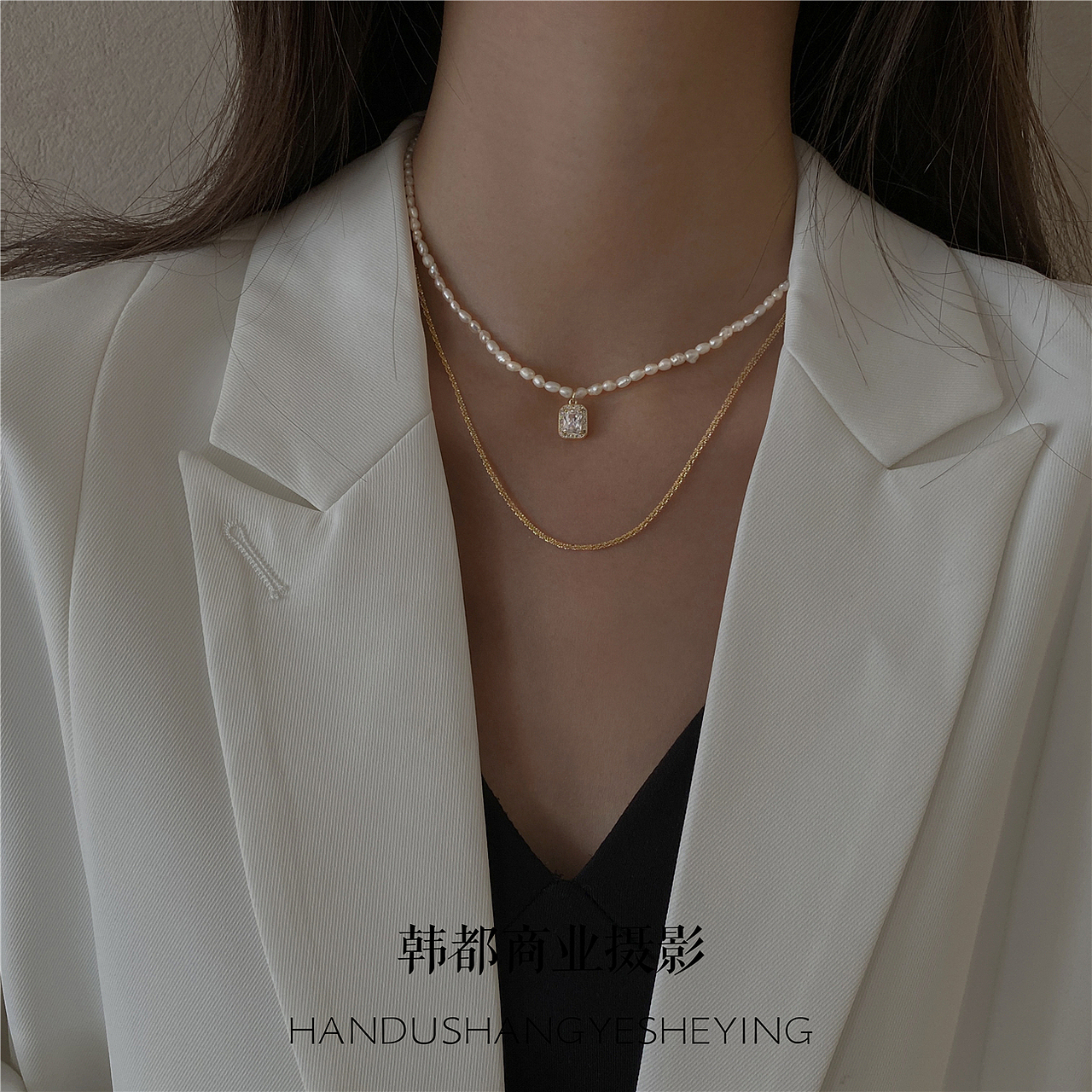 珍珠项链无头风（图ZMjU4ODI3OTA4） - 人像摄影 - 站酷设计师麦图商业摄影原创素材 - 站酷ZCOOL