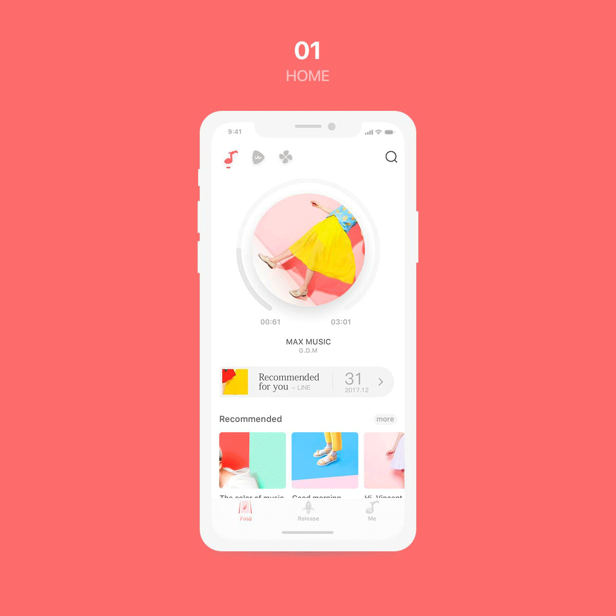 Line Music APP Design（图ZMTAzMDg2NTk2） - APP界面 - 站酷设计师MM_陈哈文原创素材 - 站酷ZCOOL