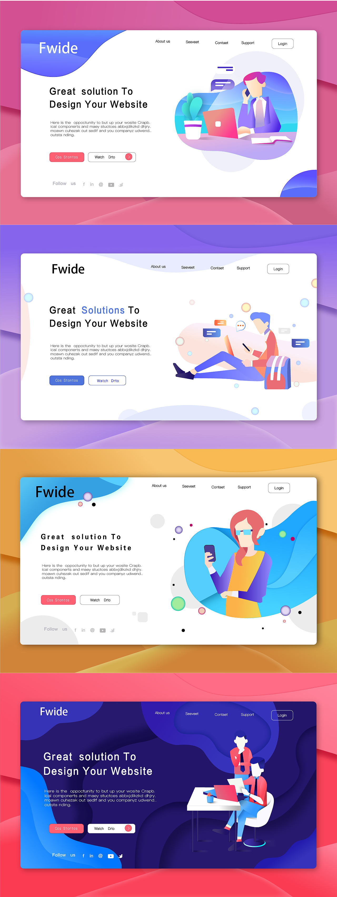 时尚插画（图ZMTcwMzQ4MjI4） - 商业插画 - 站酷设计师软风G原创素材 - 站酷ZCOOL