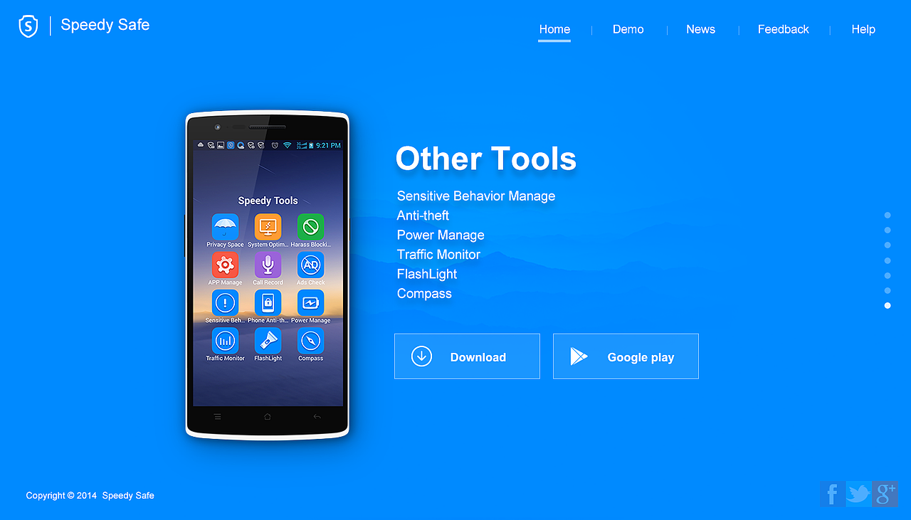 Speedy Safe 手机安全助手 网站（图ZMjc0MTE4ODQ=） - 其他网页 - 站酷设计师kenui原创素材 - 站酷ZCOOL