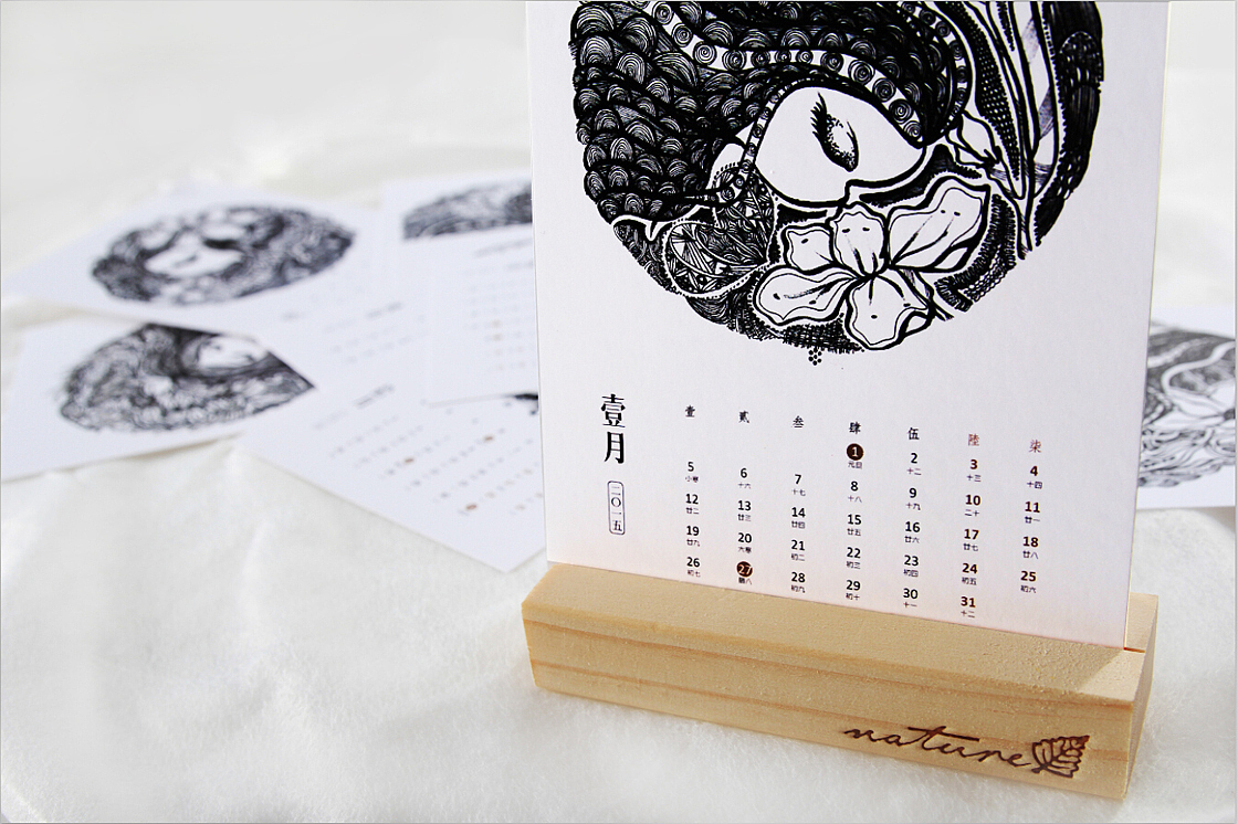 《花·女子》系列装饰插画成品和相关衍生品（图ZNjU0NDE4NDg=） - 艺术插画 - 站酷设计师肥_小鱼原创素材 - 站酷ZCOOL