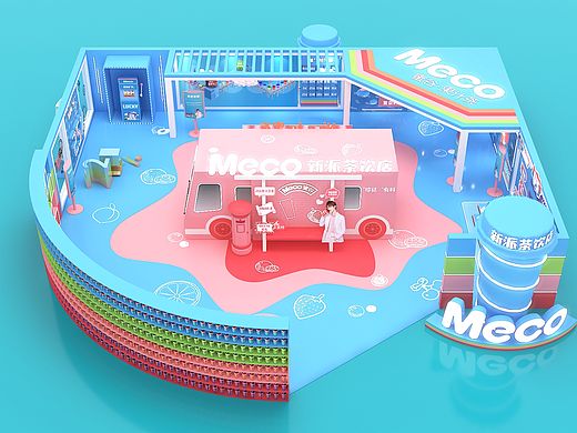 Meco快闪店设计