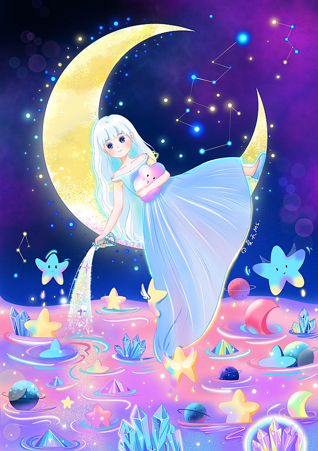 原创插画丨星河系列