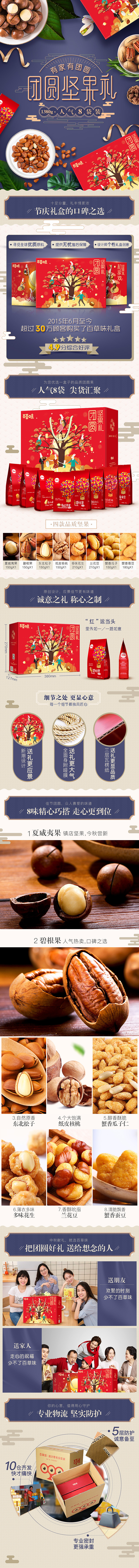 坚果团圆礼盒详情页模板