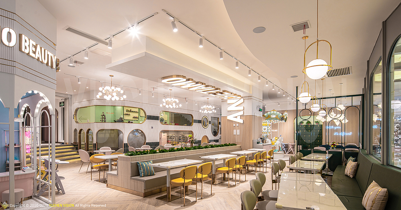 羽尘建筑摄影丨TIAMO亲子餐厅