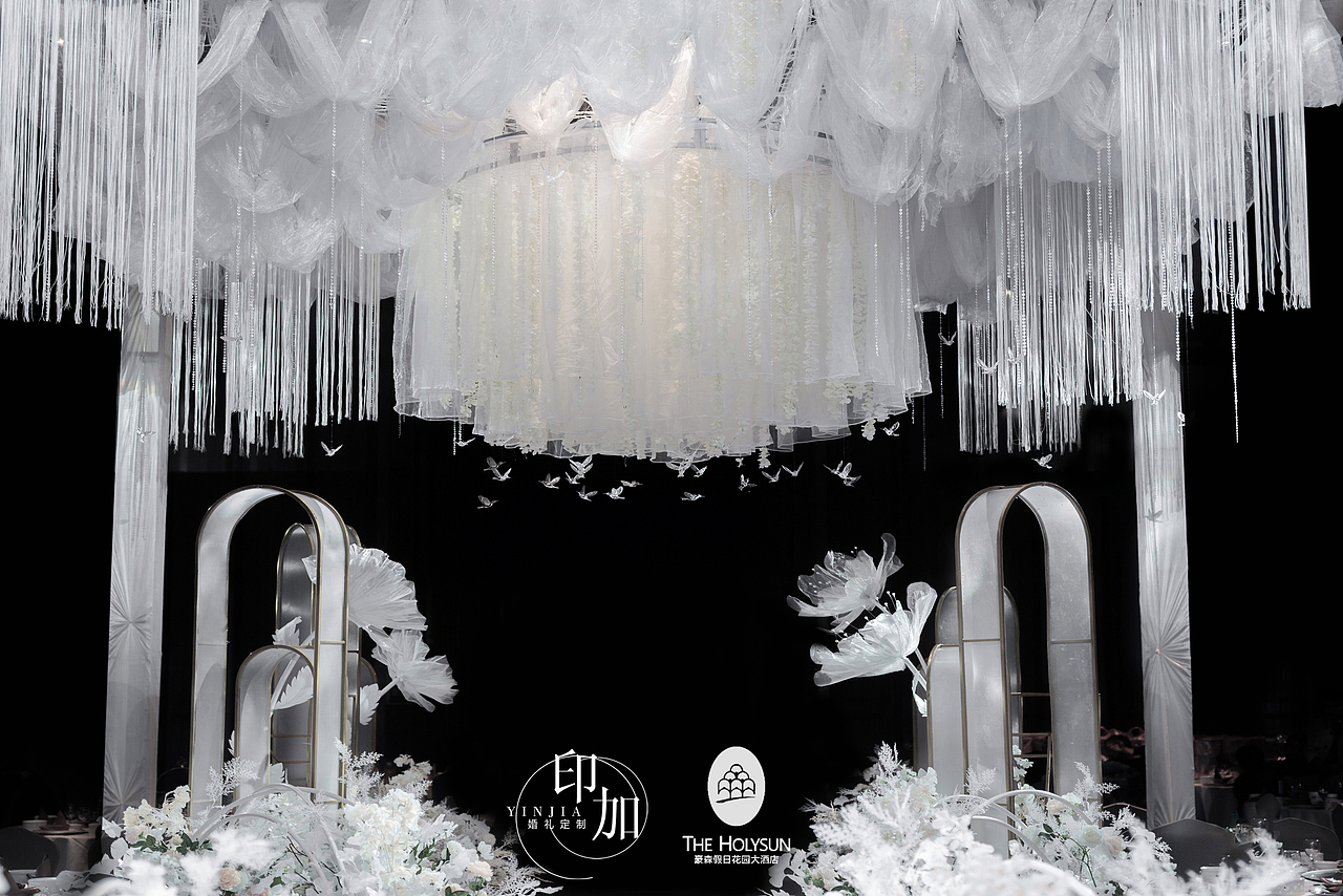 净透~ 豪森假日香槟白纯色系婚礼（图ZMjM5NzE3NjY0） - 人文/纪实摄影 - 站酷设计师印加wedding原创素材 - 站酷ZCOOL
