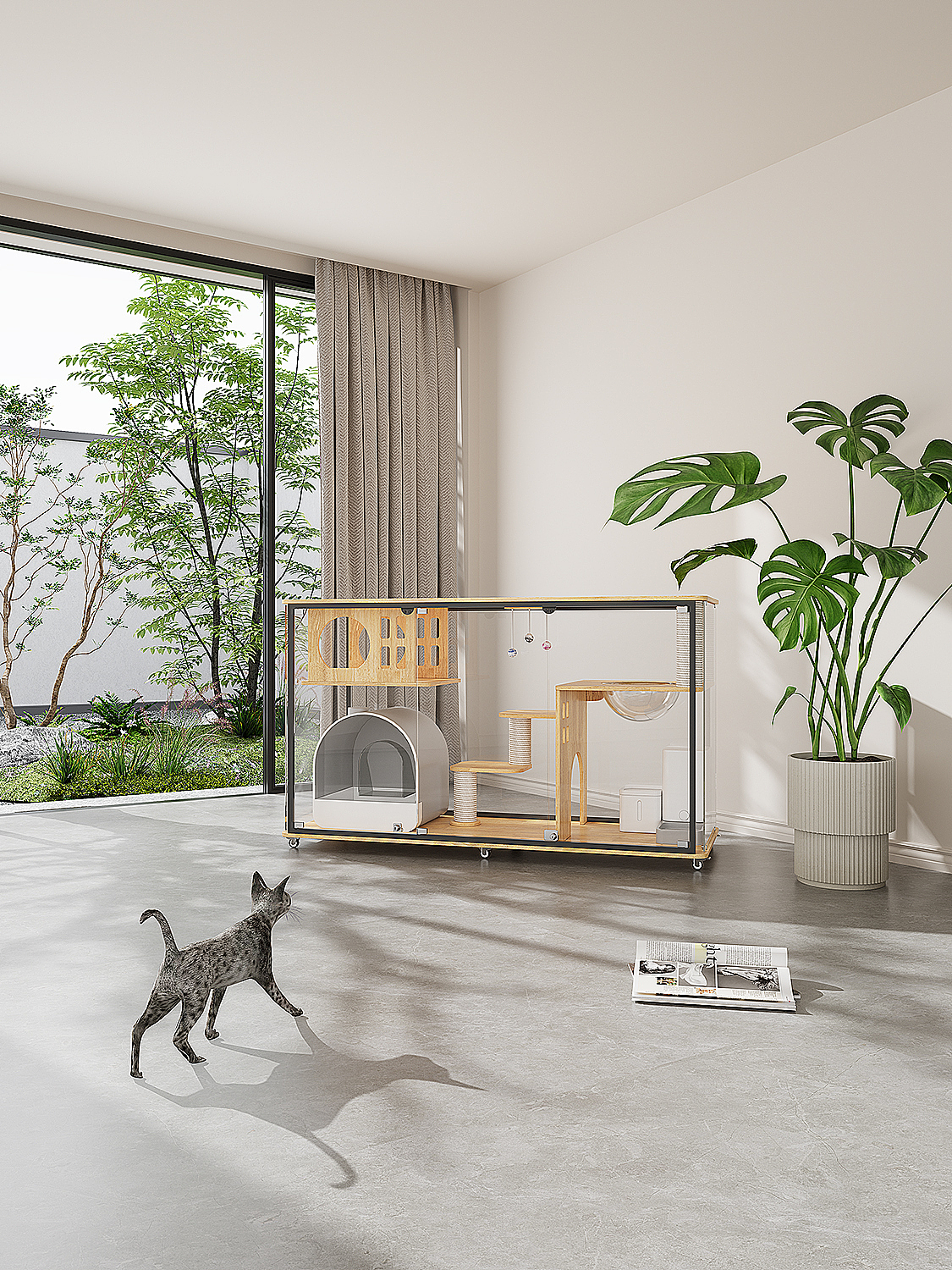 浴室跟猫柜渲染（图ZMzQ4NDQxNjY0） - 产品 - 站酷设计师叁度计_陈琳娜原创素材 - 站酷ZCOOL
