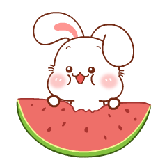 背带兔夏季篇（图ZMjExNDQ0MDc2） - 网络表情 - 站酷设计师Emailyaya原创素材 - 站酷ZCOOL