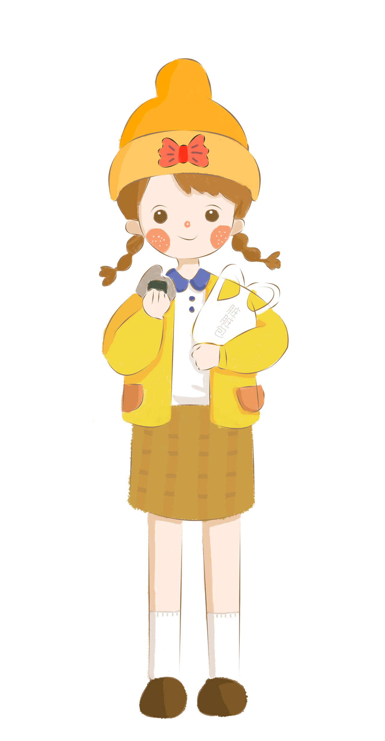 一个好饿的女孩