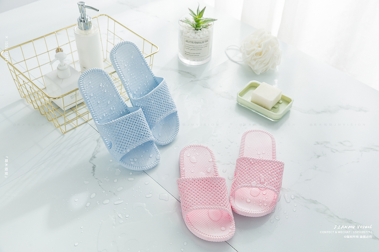 拖鞋摄影 | 简木视觉 × 成人凉鞋棉拖家居鞋 产品摄影
