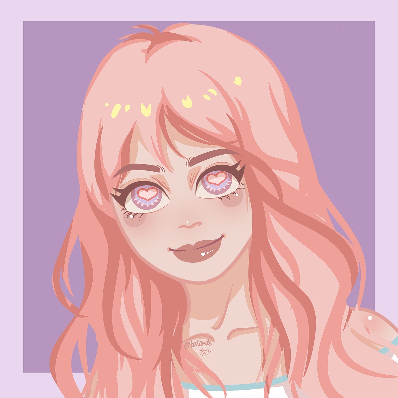 手绘 ipad鸭鸭风头像