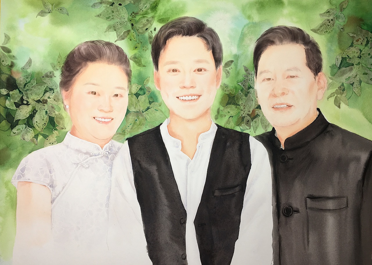 一家人的幸福满满～