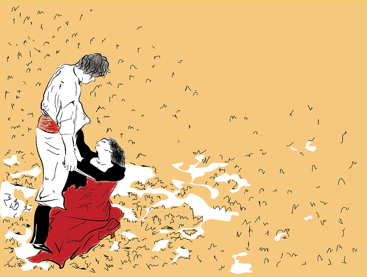 卡门的秋天（图ZODc2NTQxMDA=） - 创作习作 - 站酷设计师RAAKU原创素材 - 站酷ZCOOL