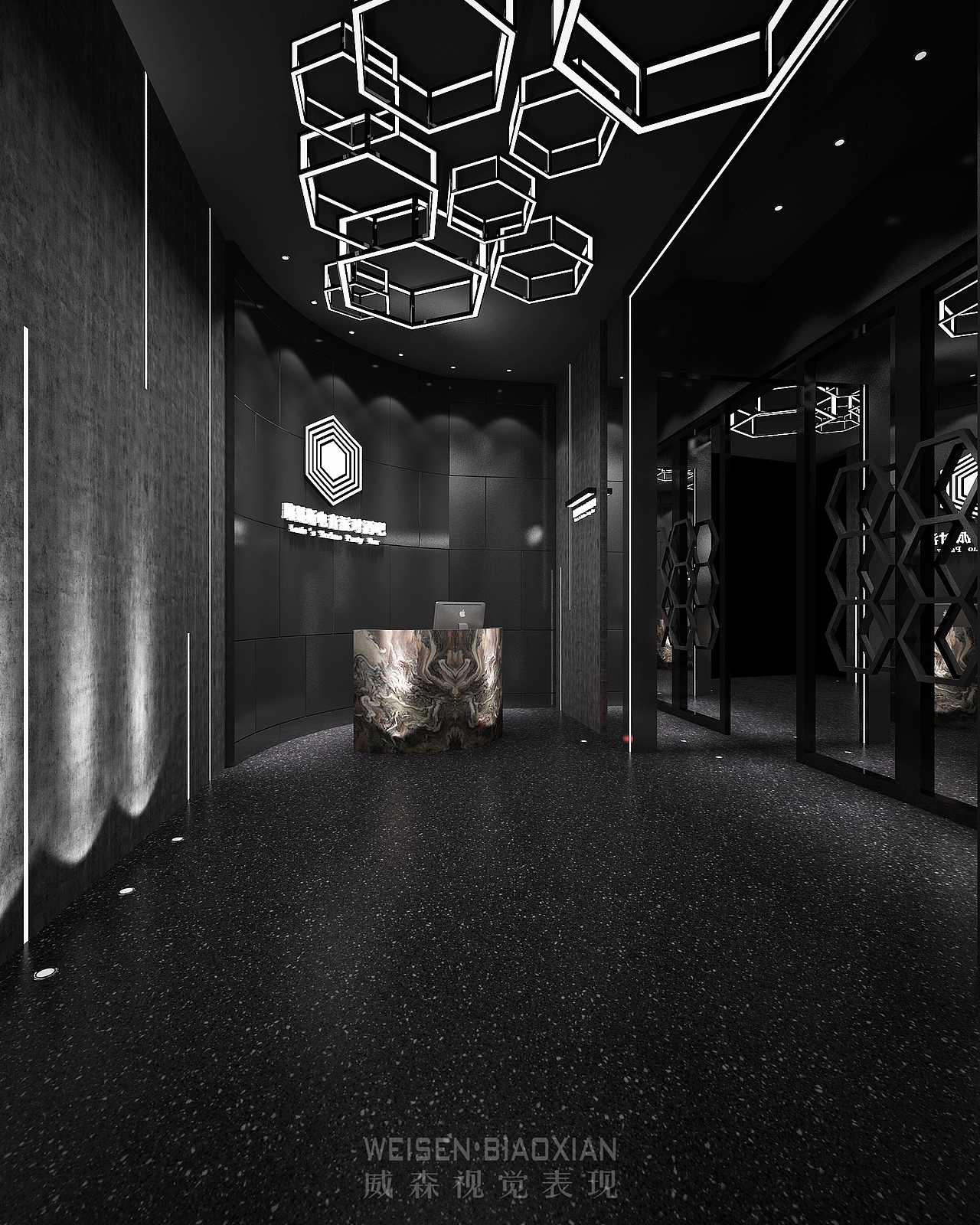 KTV酒吧，暗黑系（图ZMjA0MDYwMTMy） - 家装设计 - 站酷设计师顾二狗原创素材 - 站酷ZCOOL