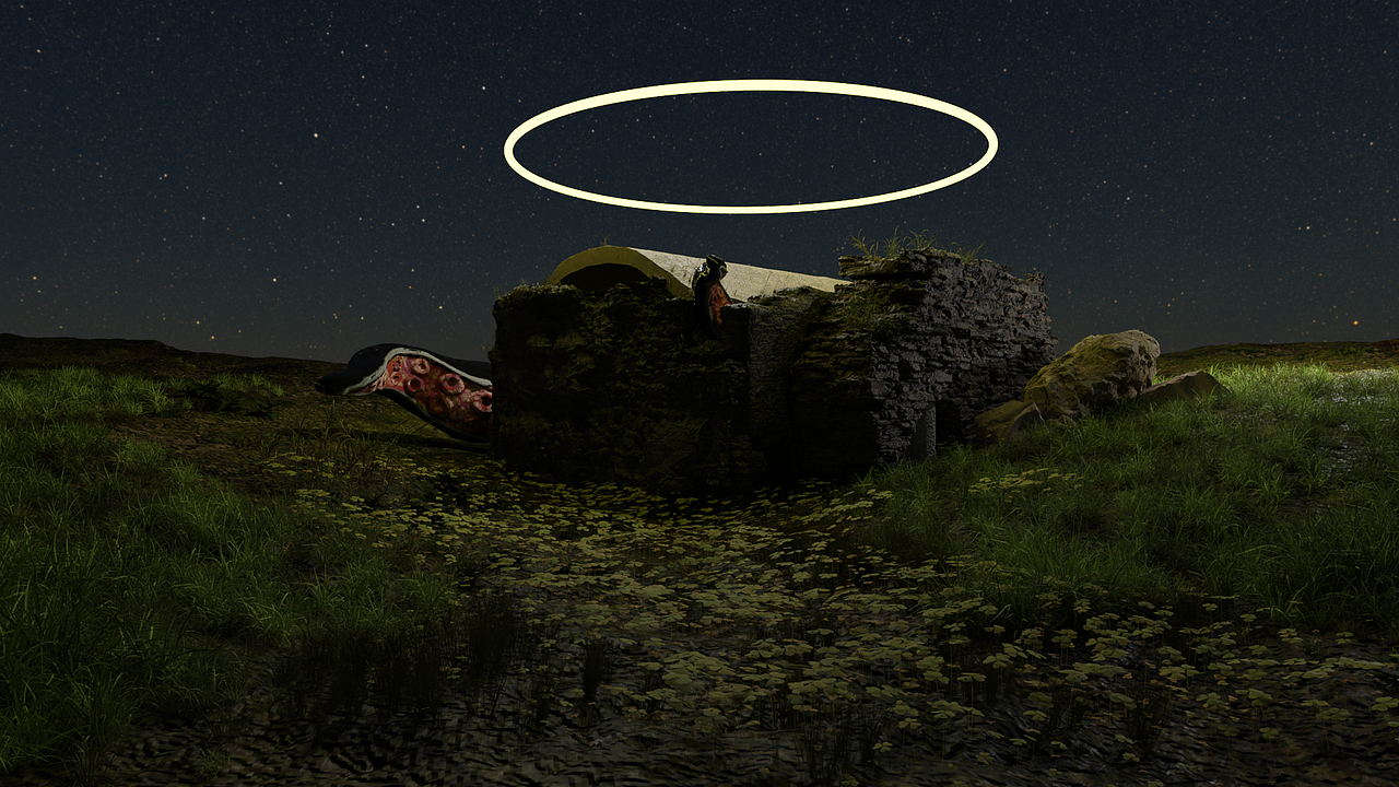 克苏鲁|三维|场景|江京_原创作品-站酷zcool