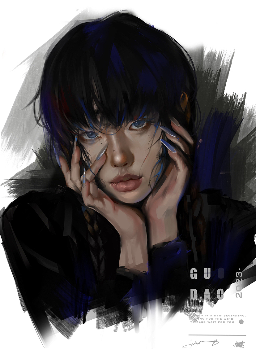 厚涂教程（图ZMzQxMjcwODI4） - 艺术插画 - 站酷设计师无无无无为原创素材 - 站酷ZCOOL