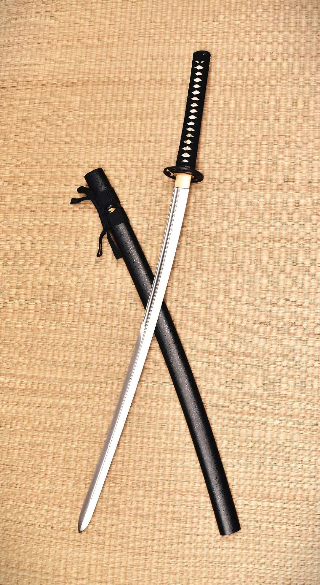 日式装具 沙雕老鹰拵 武士真打系列 刃材1065钢_和风堂美术刀剑-站酷