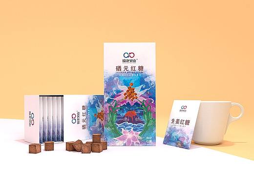 琼北火山红糖品牌包装