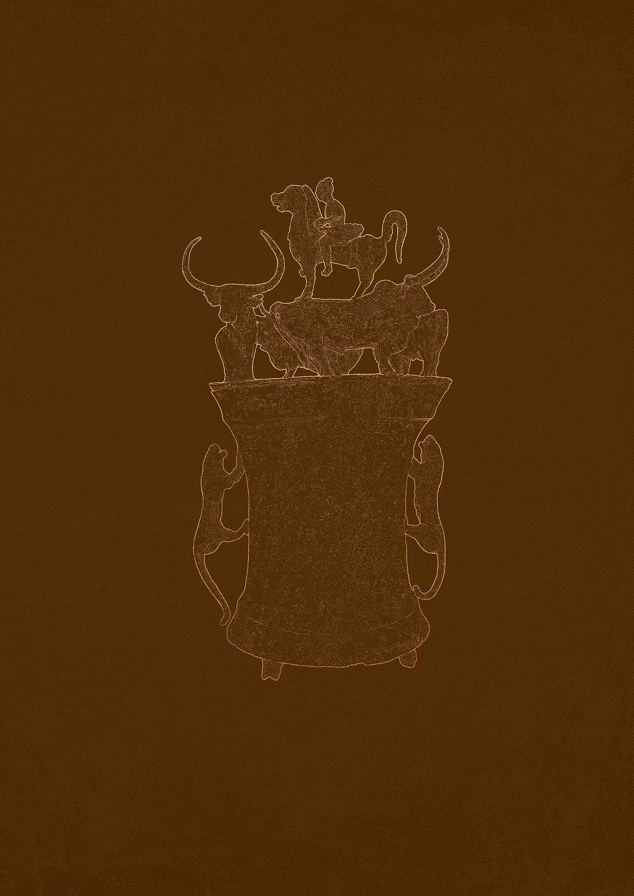 国家宝藏手绘文物整合