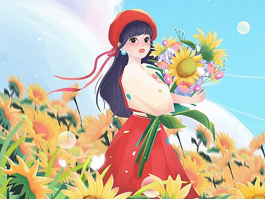二十四节气插画-秋