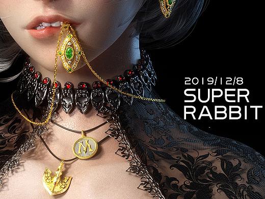 兔女孩的项链 | 美型模特佩戴测试