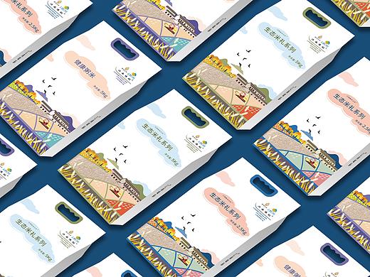 江南味稻普装米系列包装