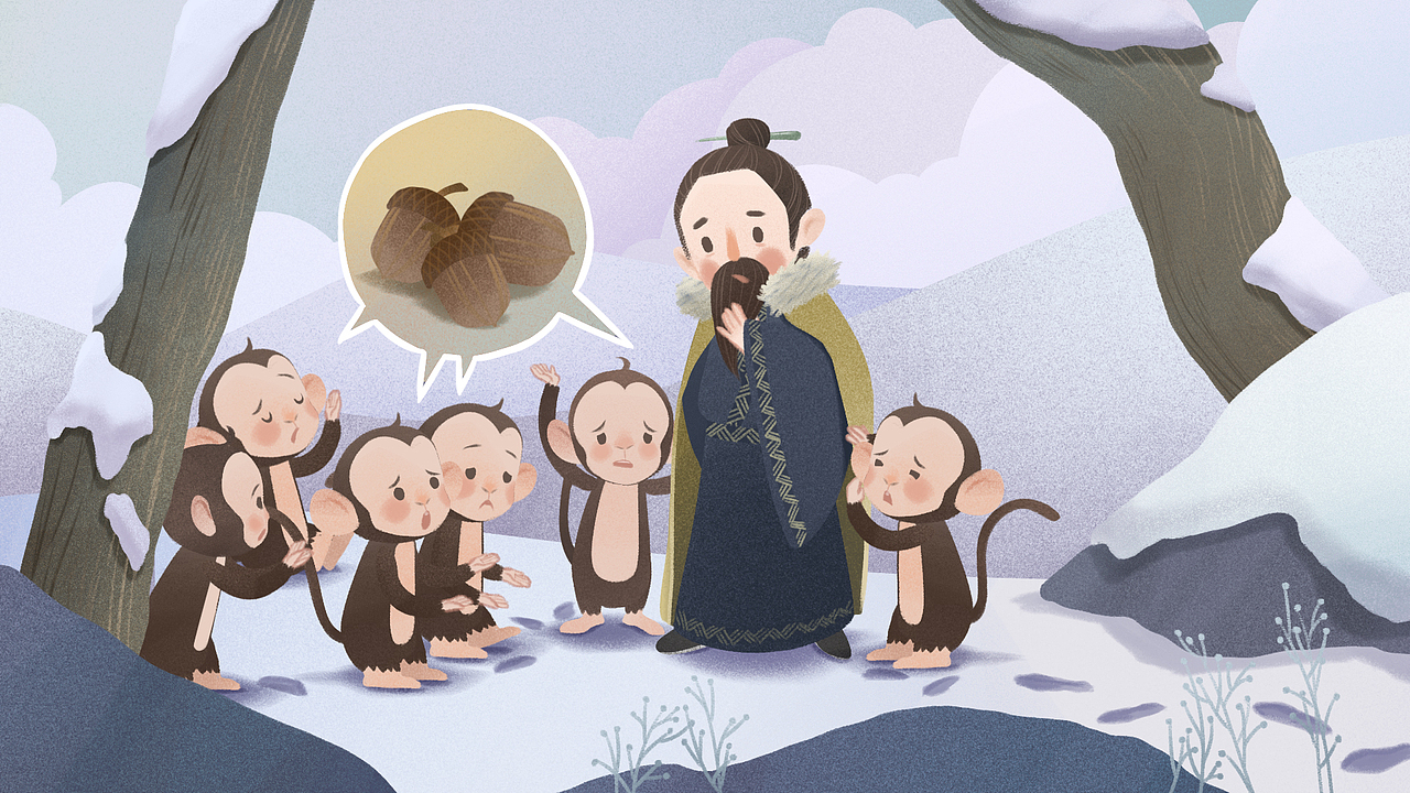 大耳狐英语系列插图 - 儿童故事绘本