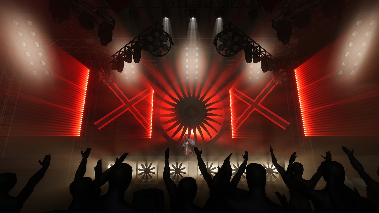 live house灯光设计灯光演示（图ZMjkyNjc5Njky） - 舞台美术 - 站酷设计师kejian2021原创素材 - 站酷ZCOOL