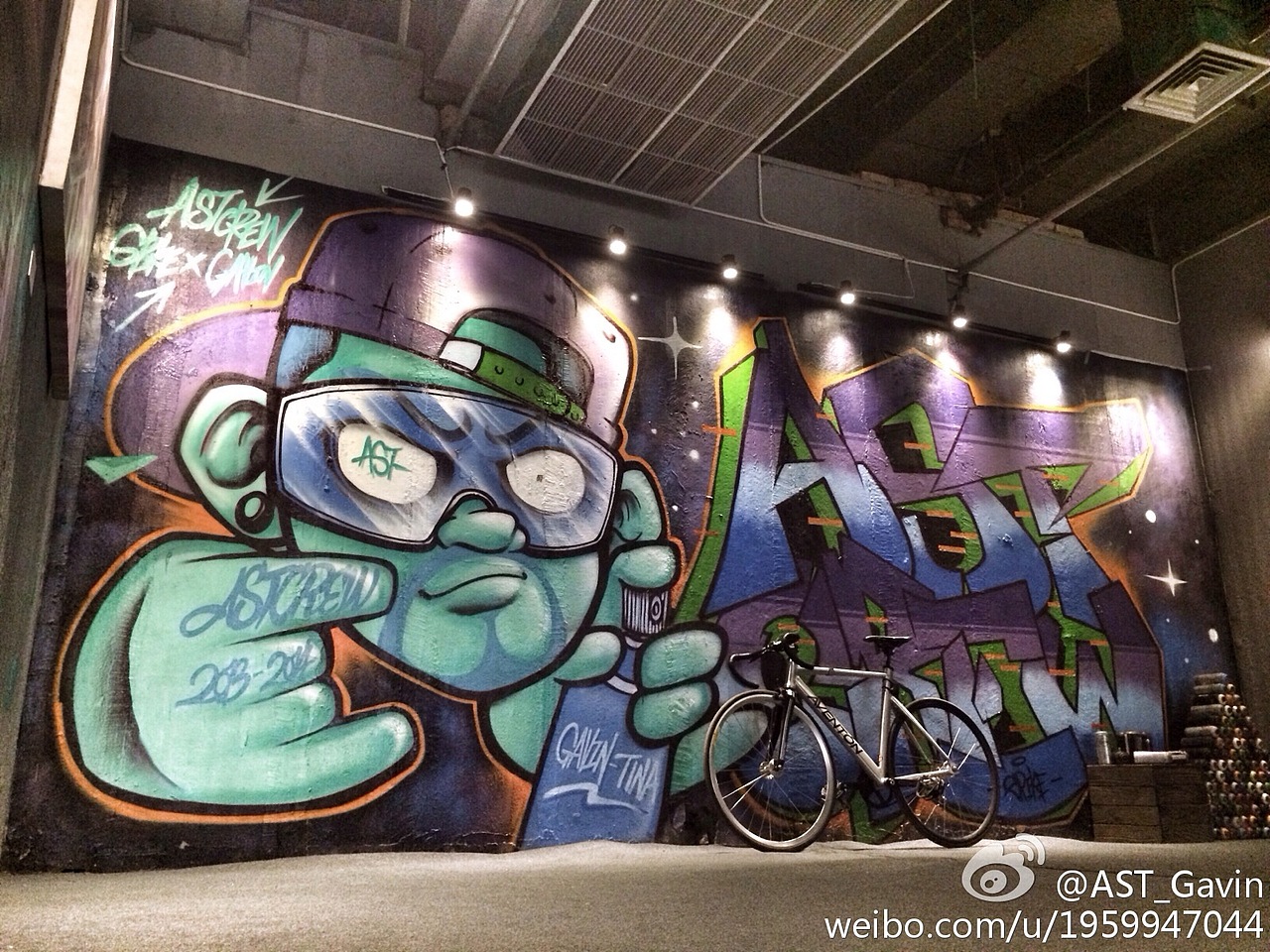 西安涂鸦AST-CREW x 大唐西市街头涂鸦展（图ZMTUwMDk3MDg=） - 新锐潮流插画 - 站酷设计师AST_Gavin原创素材 - 站酷ZCOOL