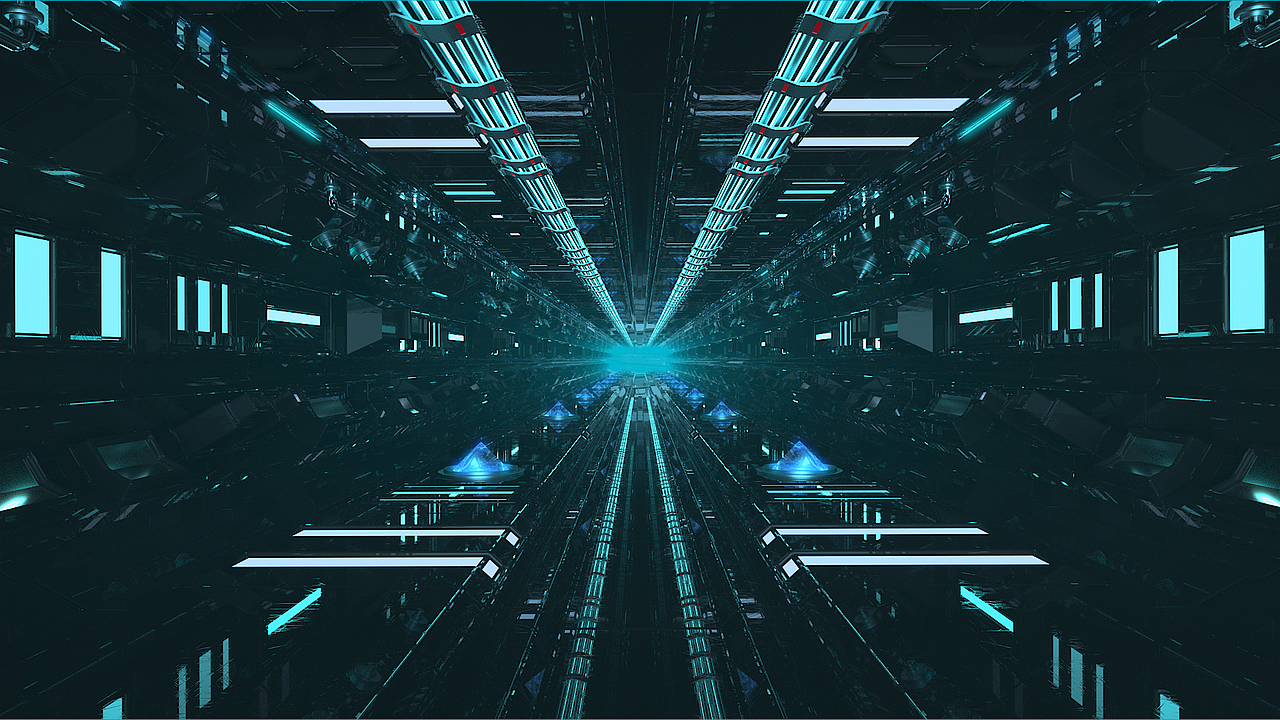 机械科技感概念片模拟