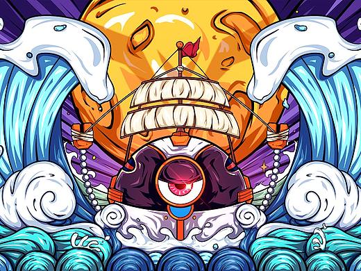 京东武极6周年店庆主KV（个人主页-ZNDcyMDg0OTY=） - 商业插画 - 站酷设计师fiftyone51原创素材 - 站酷ZCOOL