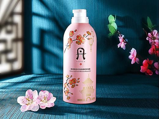 韩坊诗中国风/国潮/古风/氨基酸桃花泡泡沐浴露详情页（个人主页-ZNDc4NDA5ODQ=） - 电商 - 站酷设计师Smlie视觉原创素材 - 站酷ZCOOL