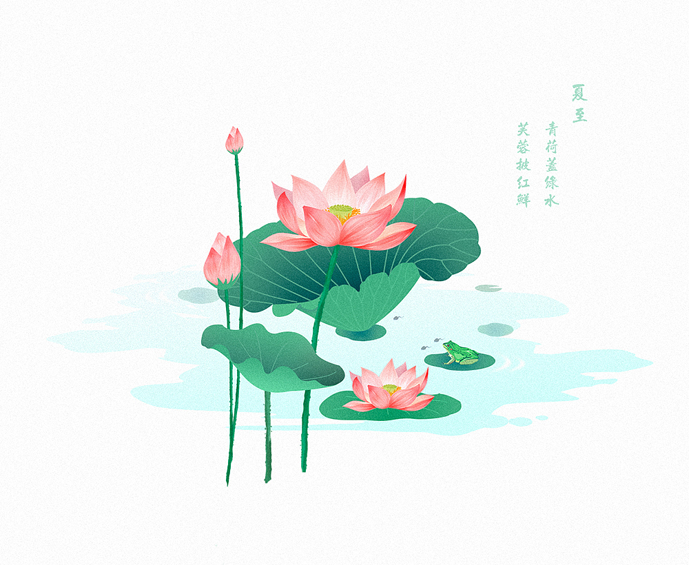 夏至与立春（图ZMTA3NDQwOTg4） - 创作习作 - 站酷设计师小九_Dream原创素材 - 站酷ZCOOL
