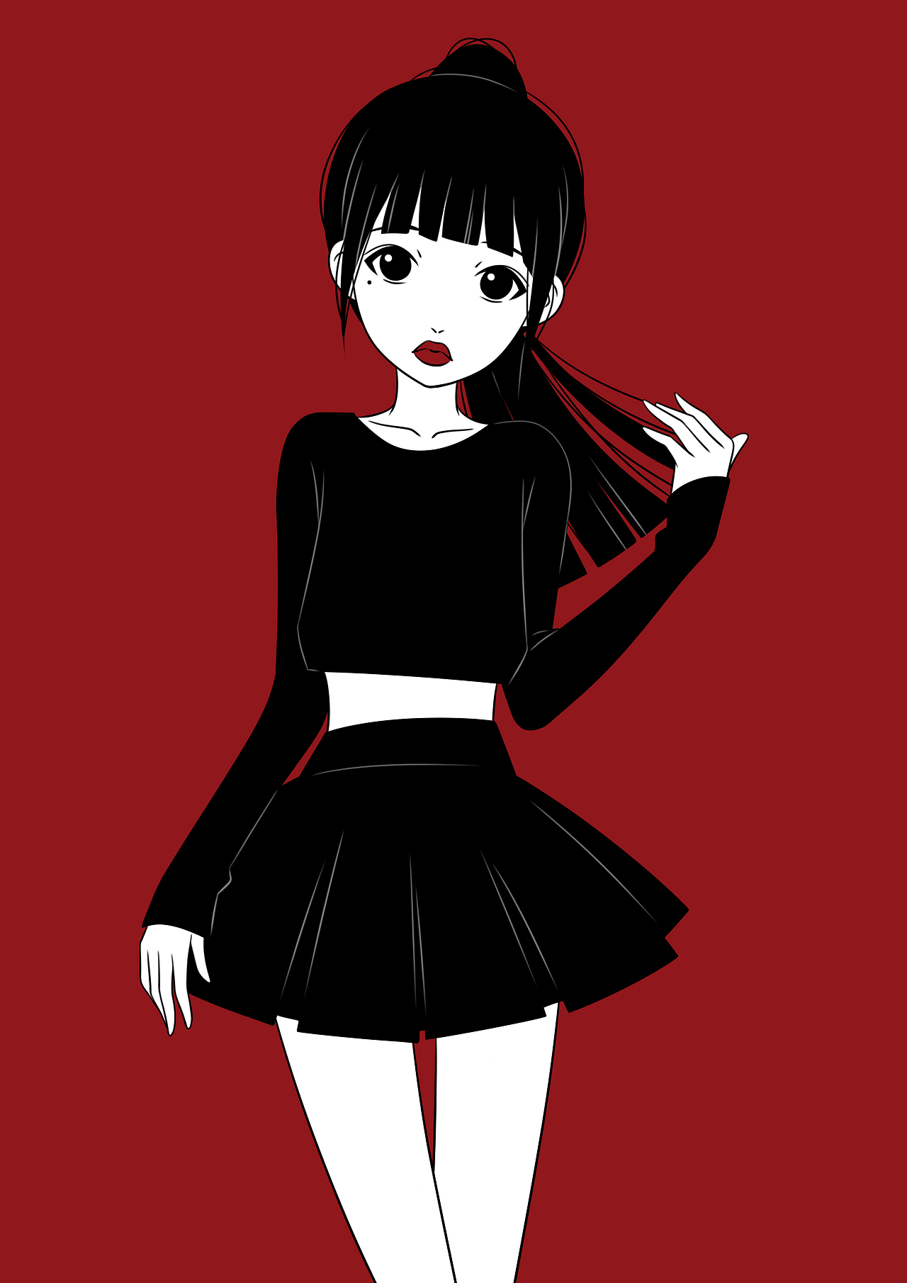 我的女孩儿——Sandala（图ZMzQwNTc2MTY=） - 创作习作 - 站酷设计师叶贝拉原创素材 - 站酷ZCOOL
