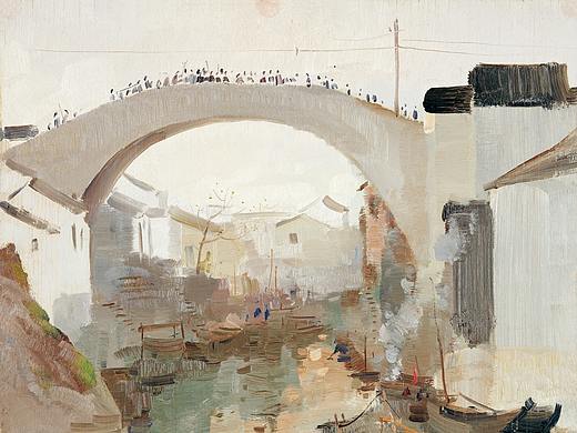 吴冠中《画眼》大师文字，作品欣赏，第十八更