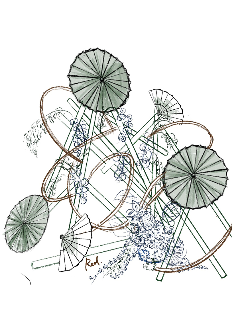 婚礼手绘 | Day 1