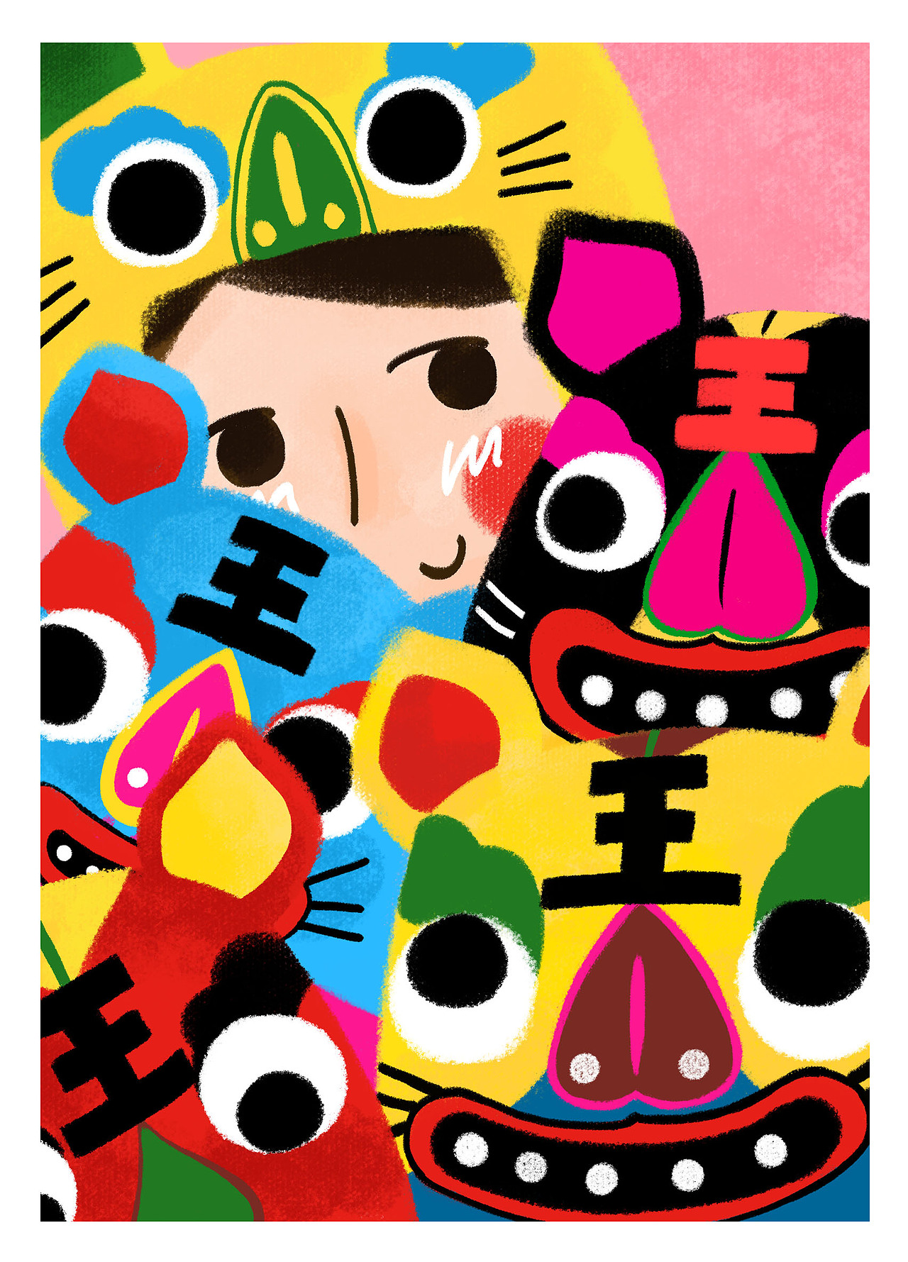 我的布老虎|插画|儿童插画|布三布四_原创作品-站酷zcool