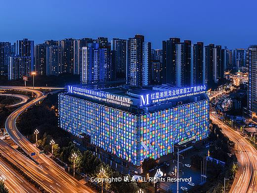 重庆红星美凯龙，重庆捌零摄建筑空间摄影
