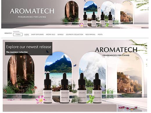 香薰亚马逊首页店铺装修