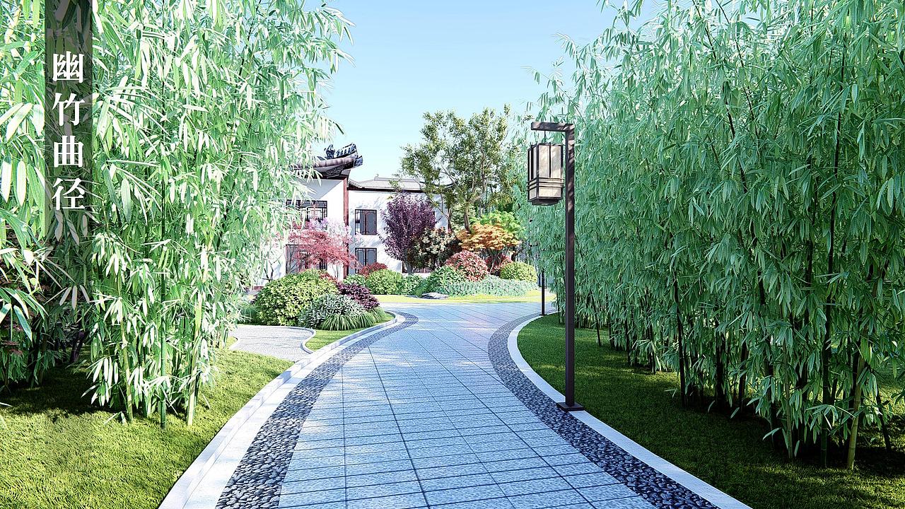 临湖会所景观设计 lumion出图