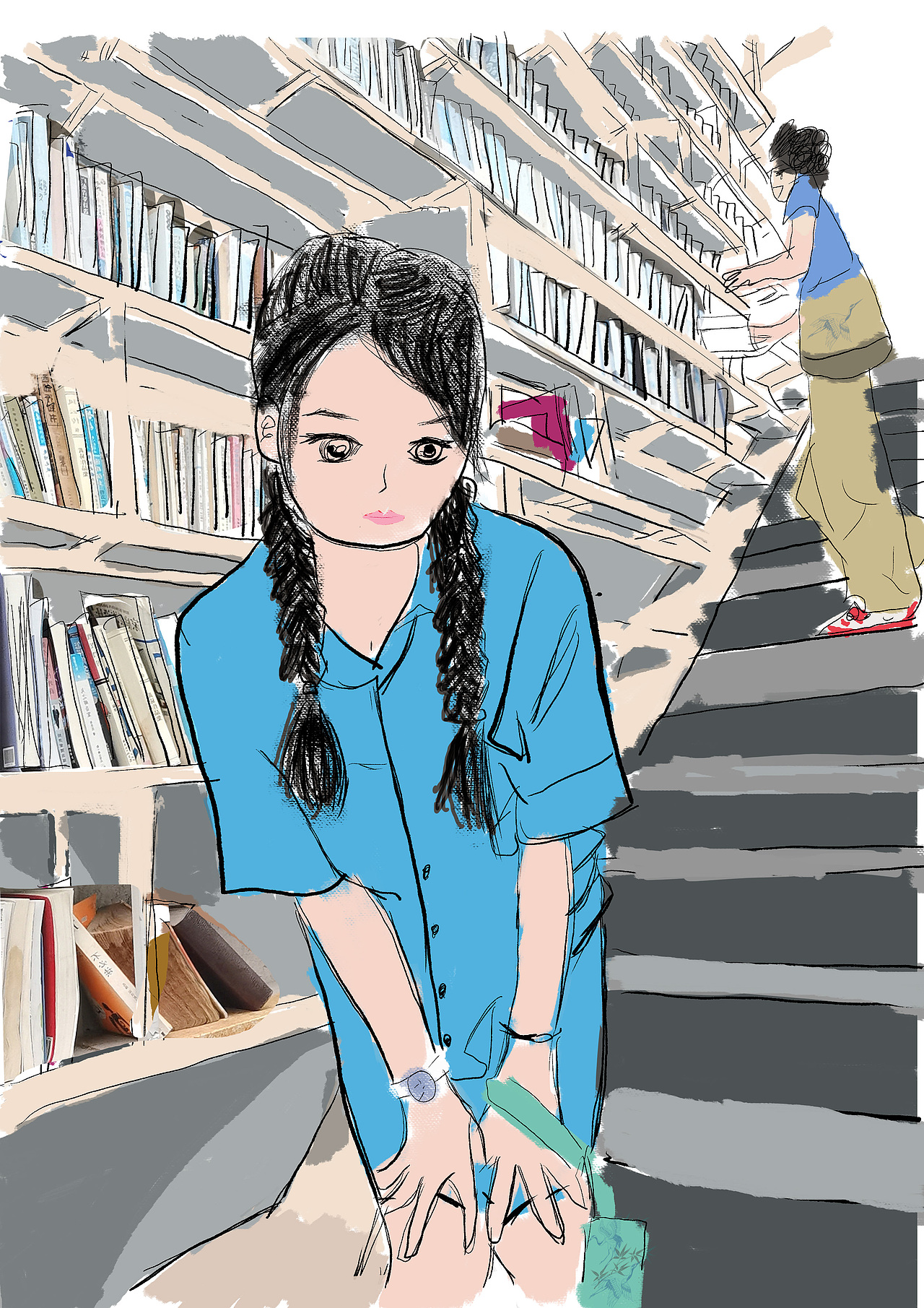 为什么感觉上了颜色一言难尽，今天又是挣扎的一天