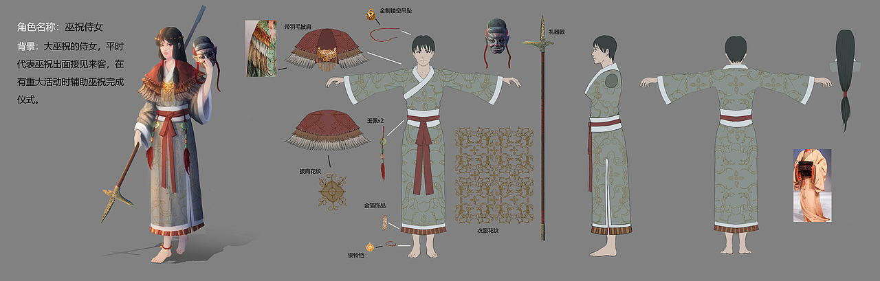 古代人物设定练习（图ZMTg2OTAxNTgw） - 设定/分镜 - 站酷设计师H1H2H3原创素材 - 站酷ZCOOL