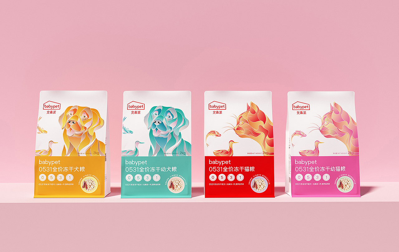 babypet北鼻派0531全价冻干包装设计