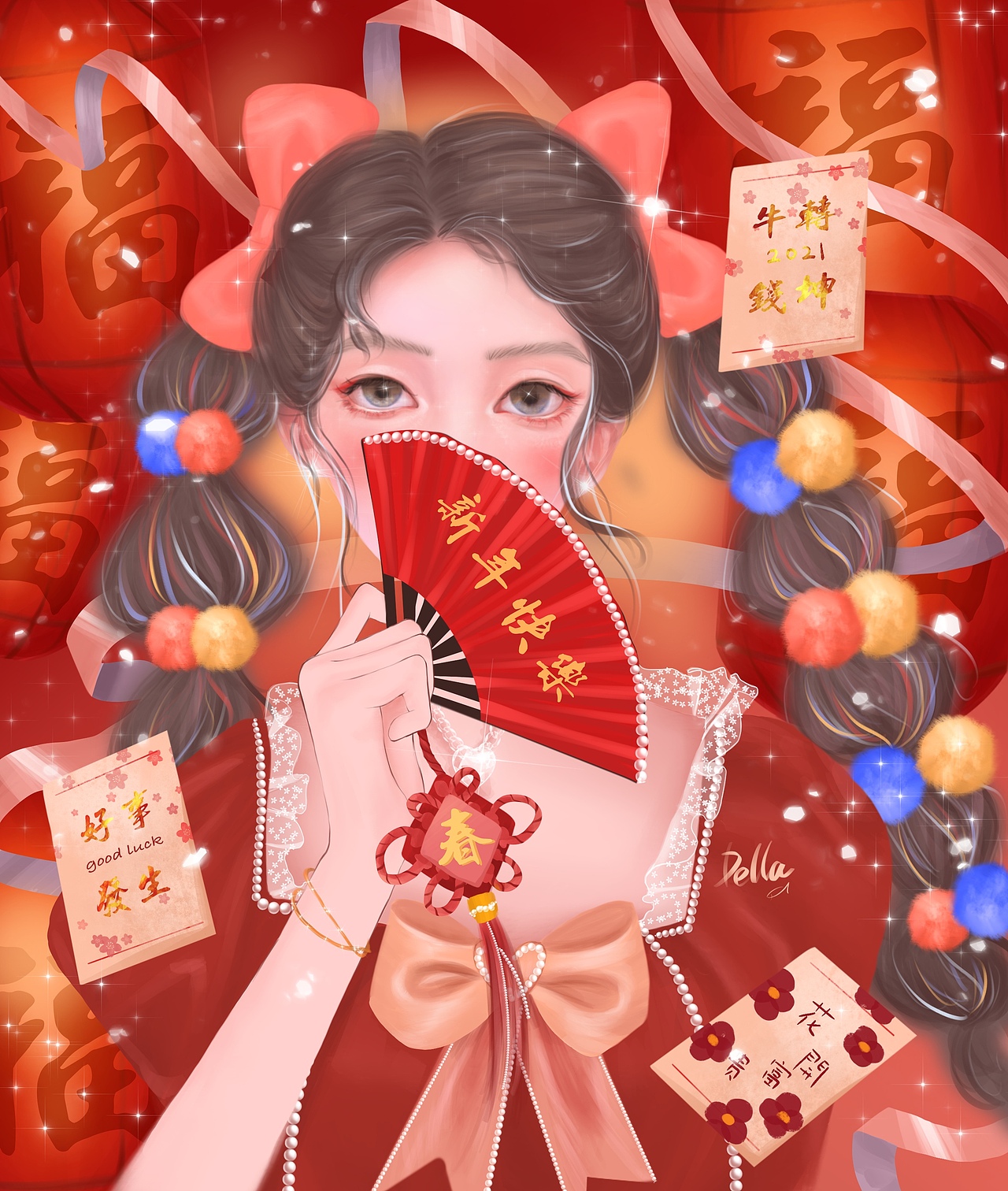 2020-2021头像插画练习作品集