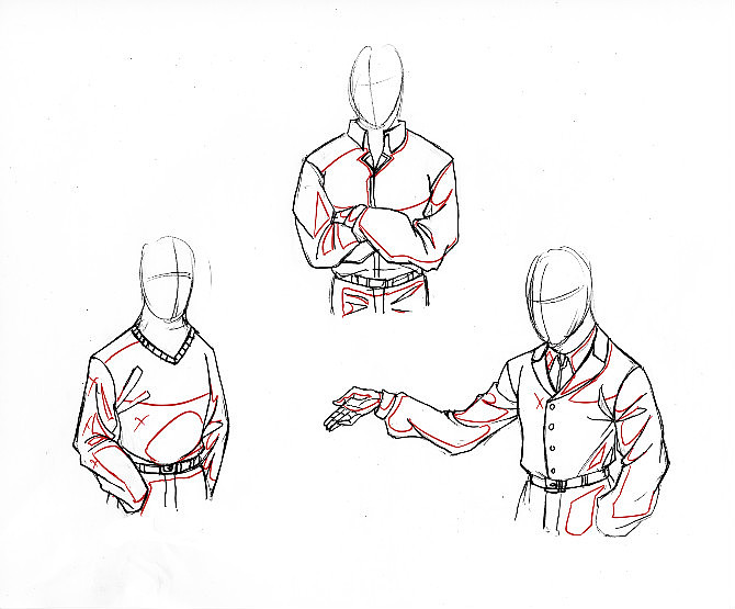 2011毕业设计<白桦林>动画设定.